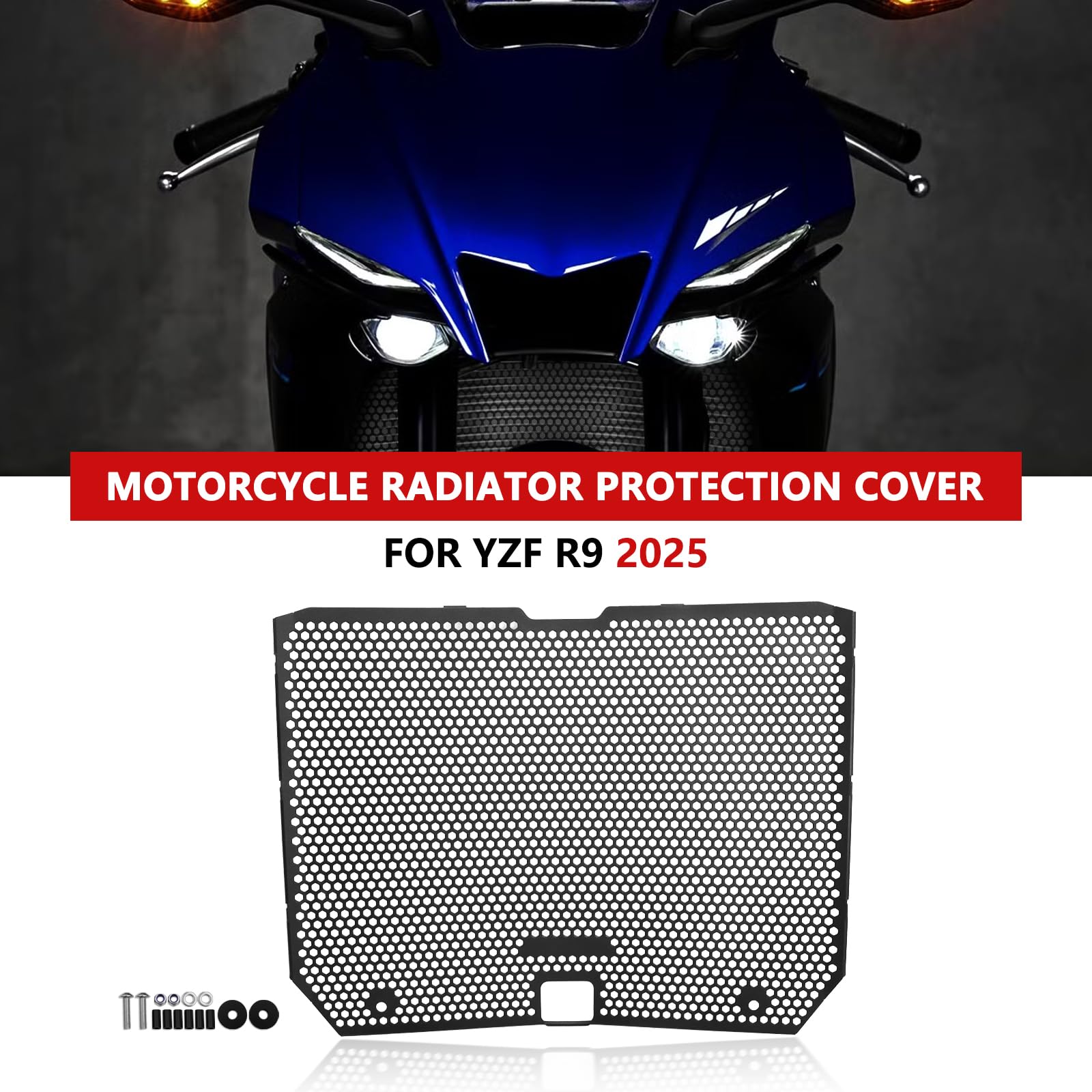 Amazon | FOR 2026 YZF-R9 2025 yzf-r9 2025 R9 2025 ラジエーター
