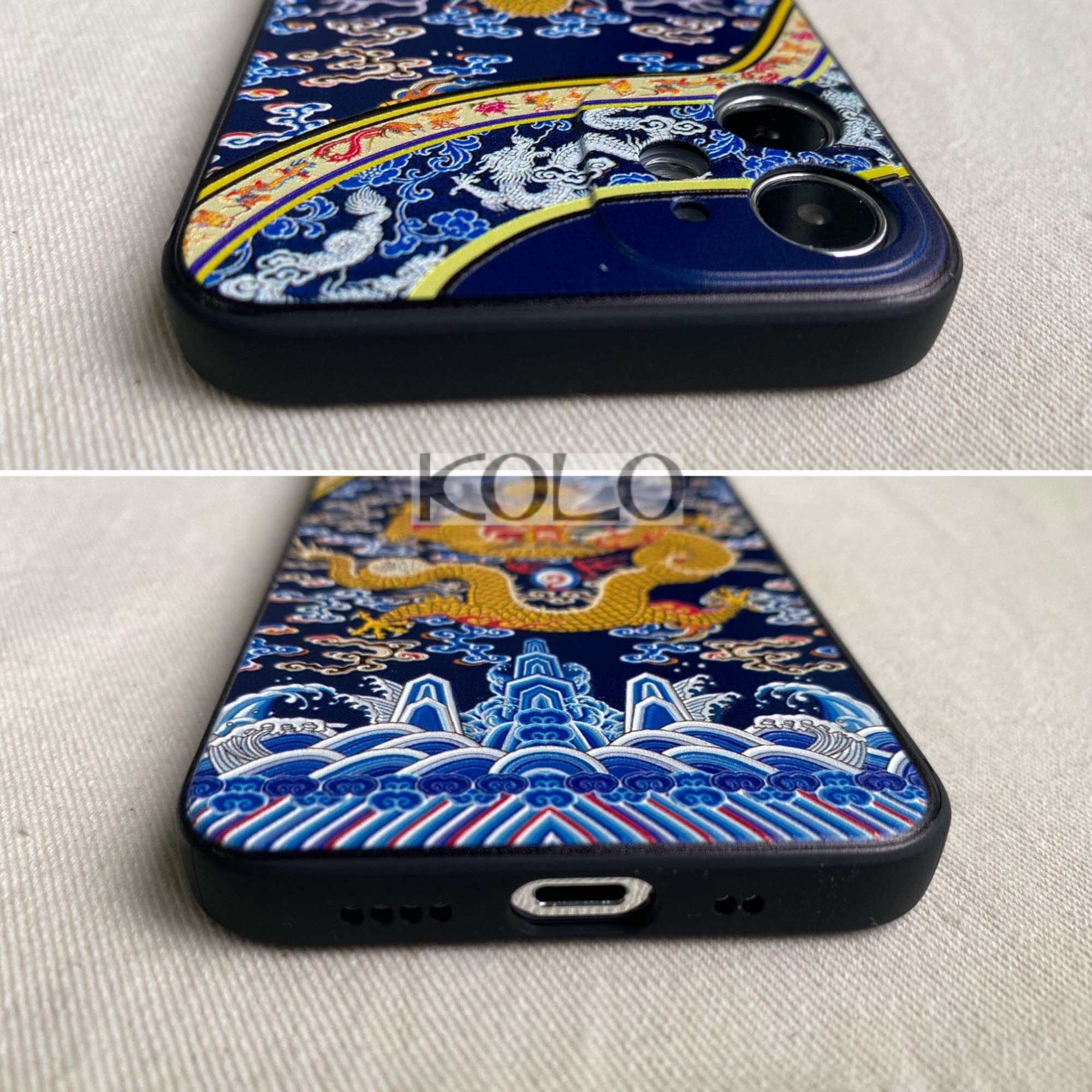 Amazon.co.jp: KOLO【龍】 iPhone 12 mini ケース iPhoneケース 