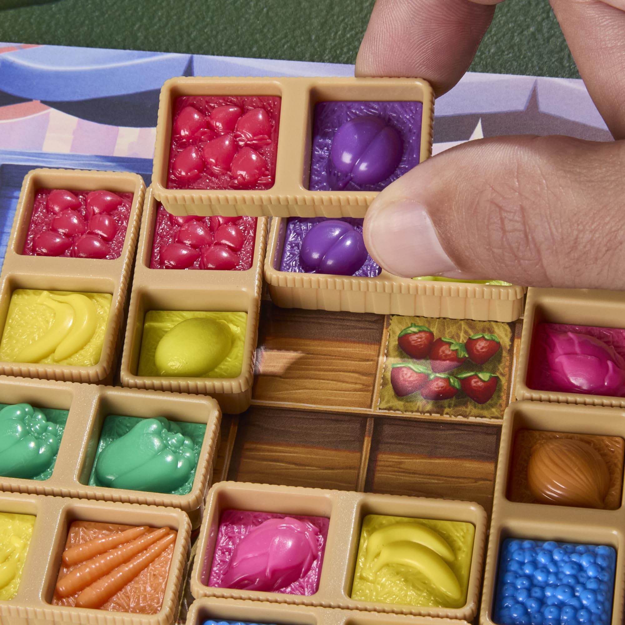 Market Fresh, gioco da tavolo | Divertente gioco di strategia di piazzamento tessere per bambini e bambine, adolescenti e adulti | Dagli 8 anni in su | 1-4 giocatori | 45 min. | Giochi per famiglie