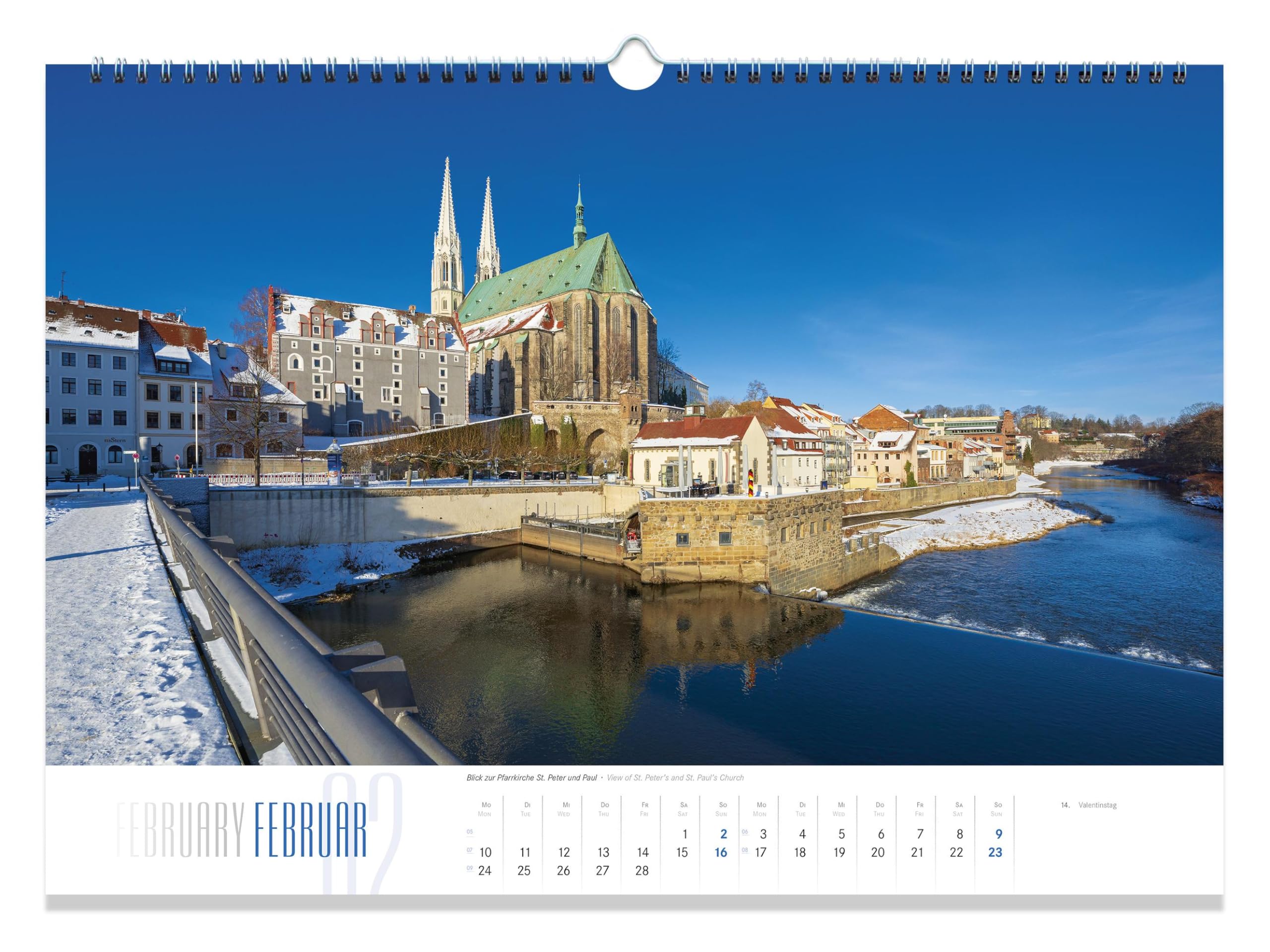 Kalender Görlitz 2026 - Deutschlands östlichste Stadt: Bildkalender / Wandkalender Görlitz 2026 / 42 x 30 cm