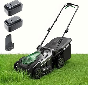 18-Inch 40V Max Brushless Cordless Self-Propelled Lawn Mower | Includes two 20V Max 5.0Ah Batteries and Charger, 185Wh Energy for Easier Self-Propelled Mowing