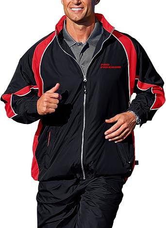 Pro Celebrity Mens Pro Freedom Warm Up Jacket
