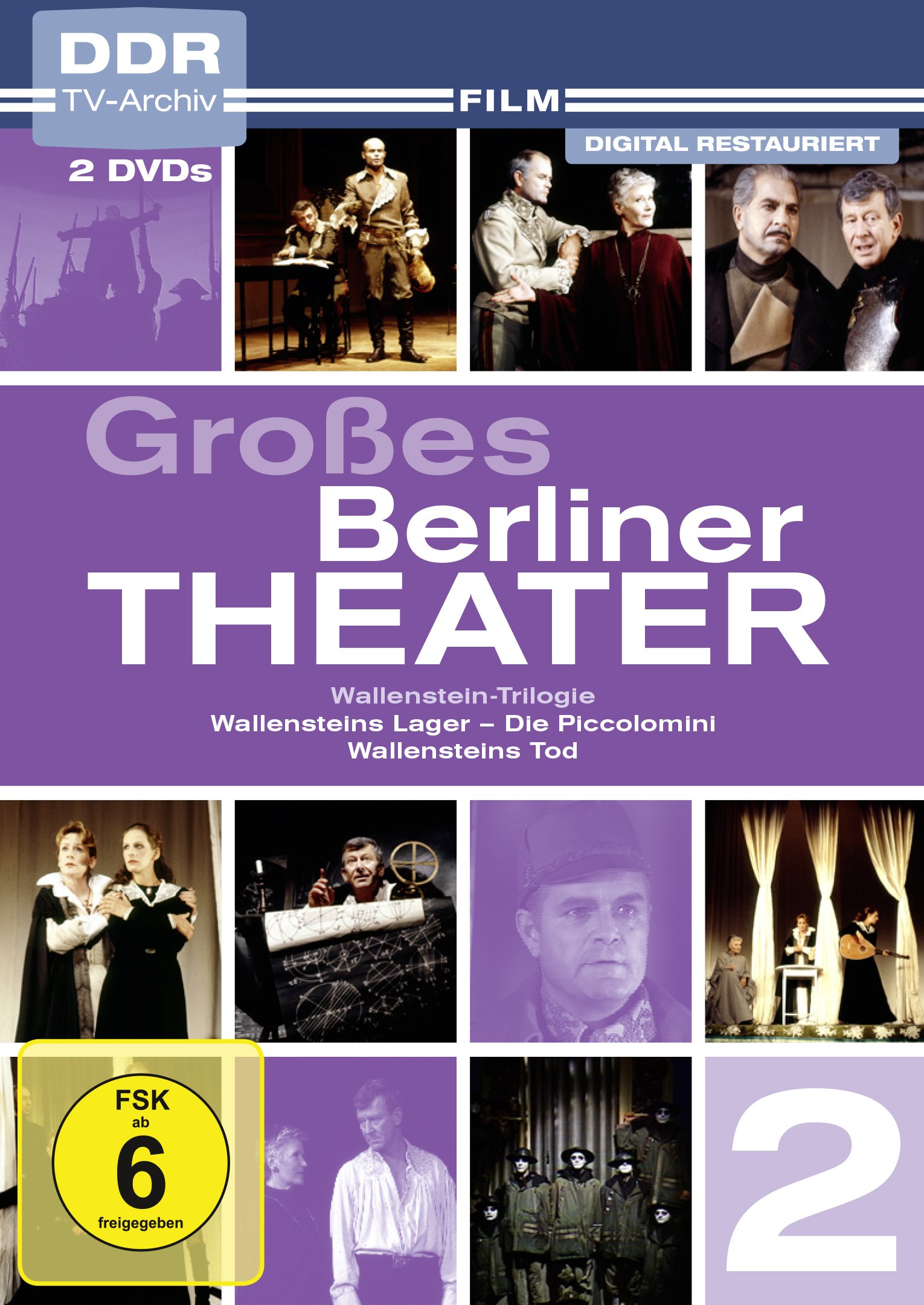 Großes Berliner Theater Teil 2 DDR TV-Archiv Alemania DVD de teatro