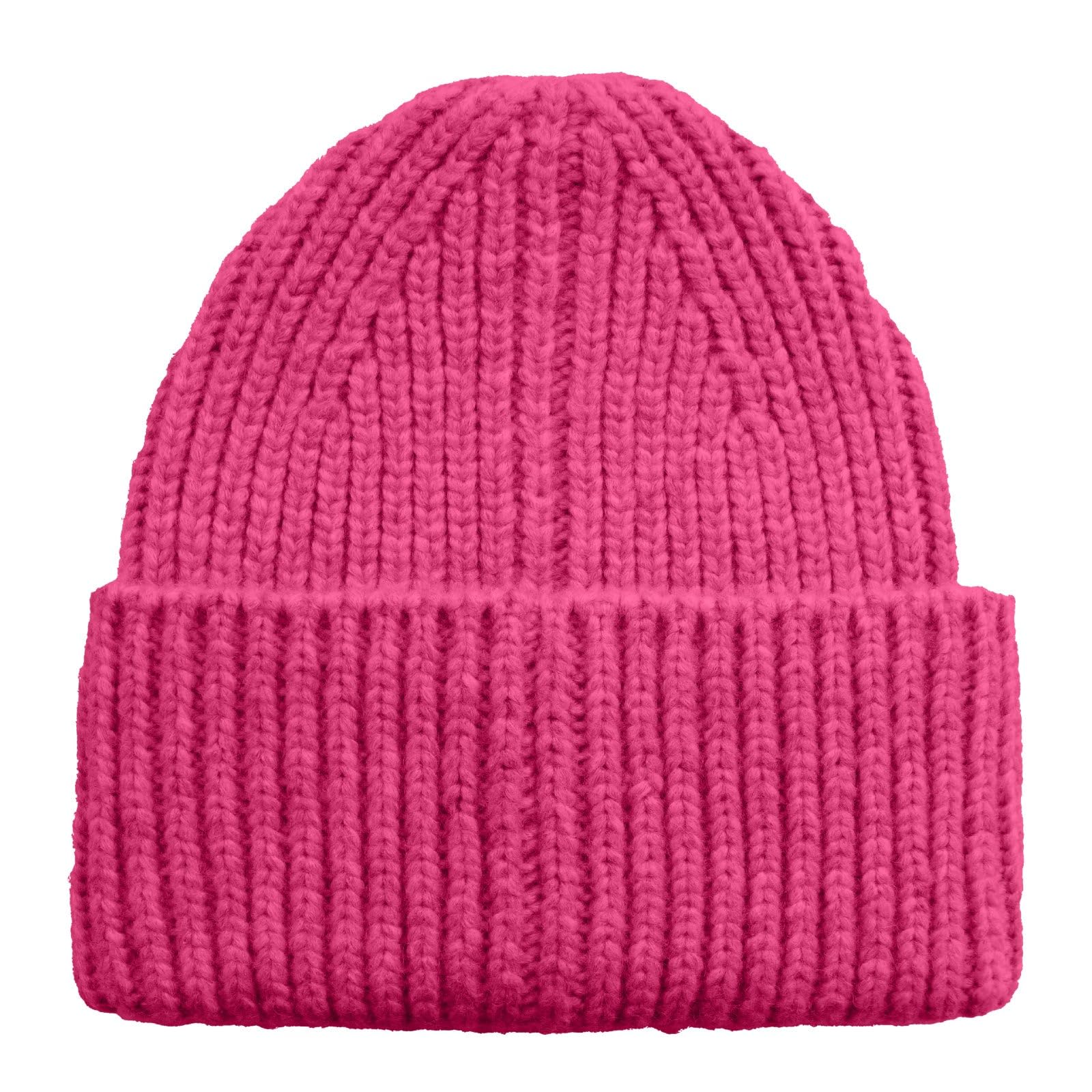 UGG Dziecięca czapka z grubym żeberkiem z bezszwową koroną, miękką dzianiną prążkowaną i skórzaną naszywką z logo