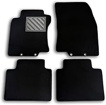 MTC Car Mats for Nissan X-Trail T32 III From 2014- Tailored, Non-Slip, Reinforced Rubber Heel Pad and Fastening Buttons, Black