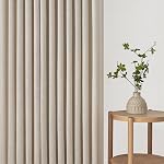 Oatmeal Sheer Rideaux 84 Inches Long for Living Room Light Filtering Privacy Rideaux Semi Sheer Soft Lin Panneaux de texture Boho Decor moderne pour Patio Sliding Porte en verre 52.Wx84 L Oatmeal