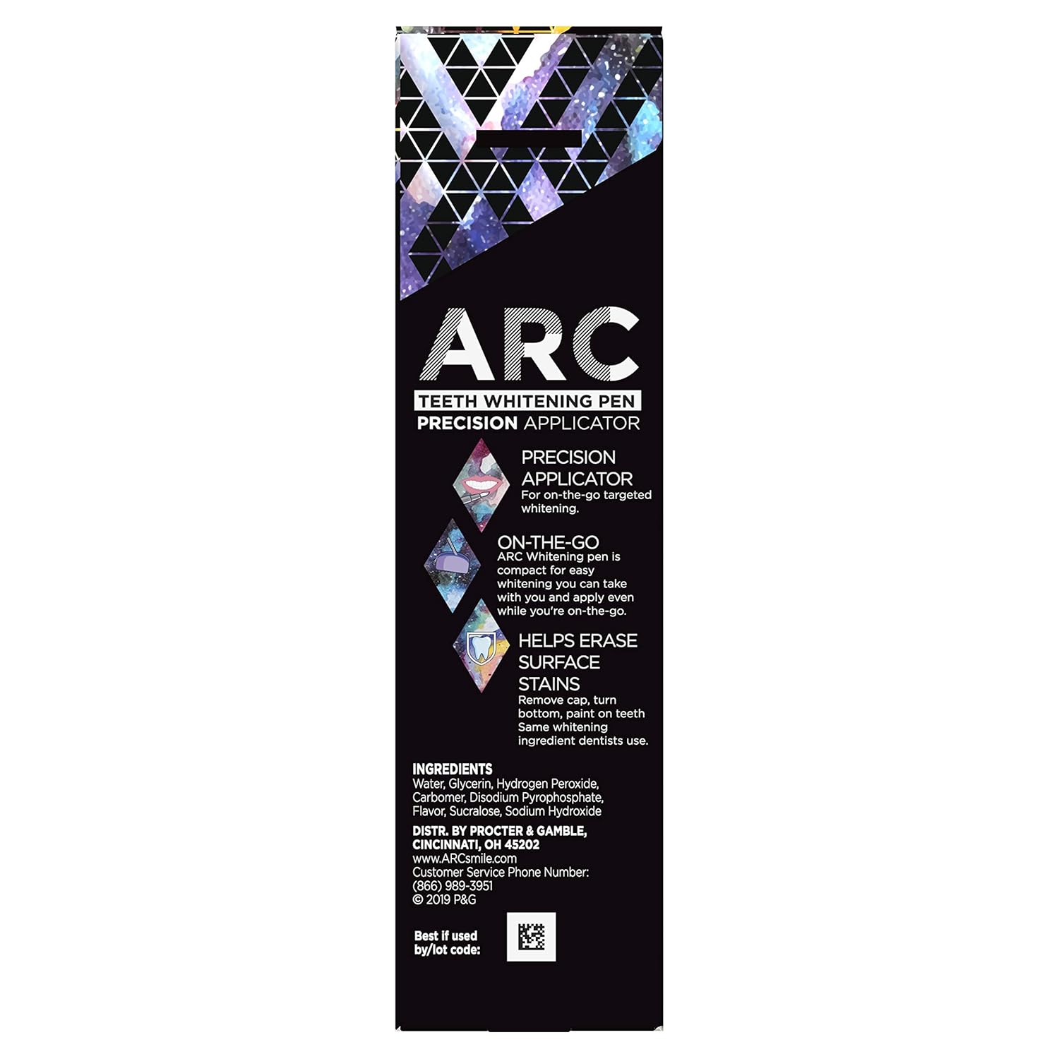 ARC On-The-Go Teeth Whitening Pen, Anytime Treatments, Mint Flavor, 0.13 Fl Oz : Everything Else