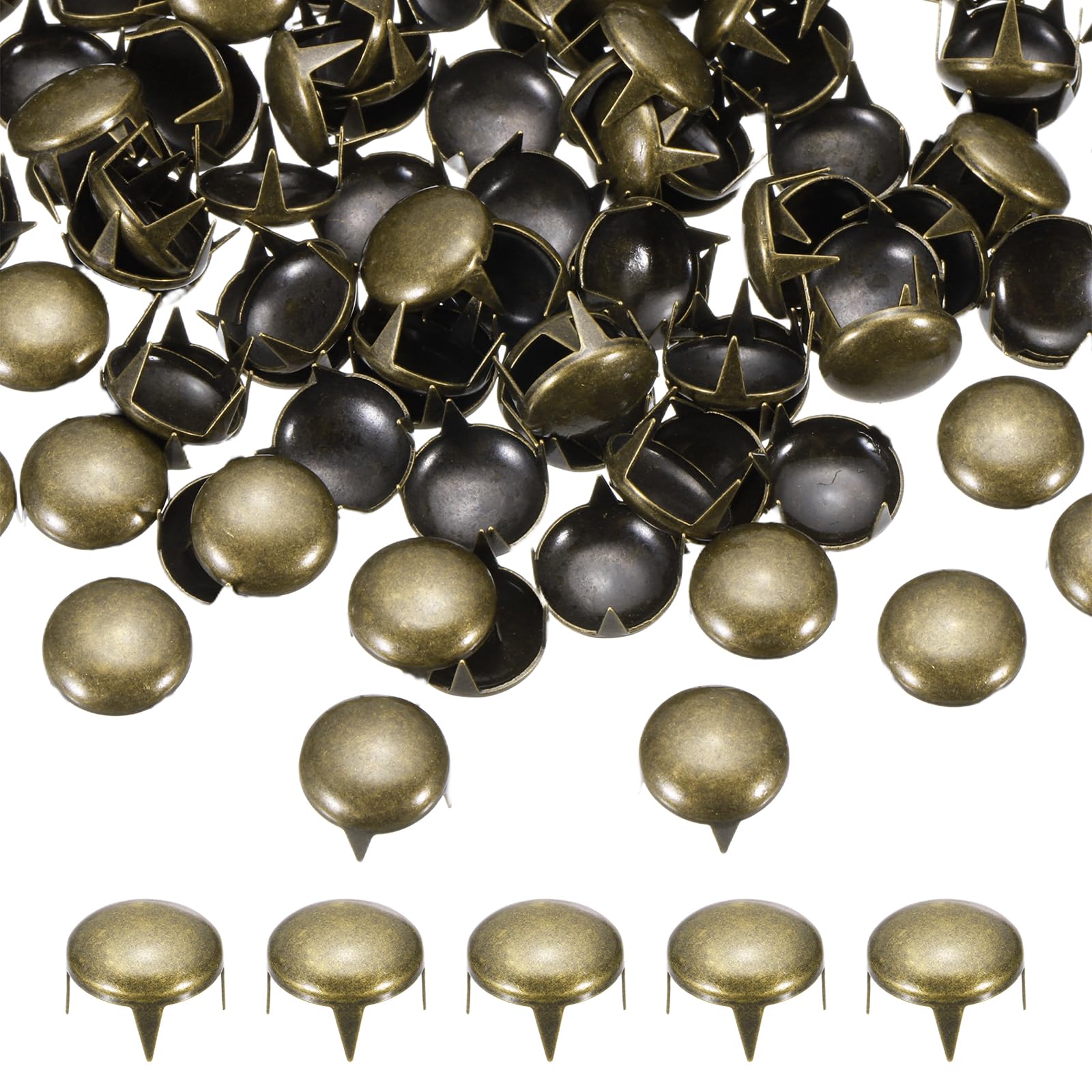 PATIKIL 10mm Round Dome Rivet