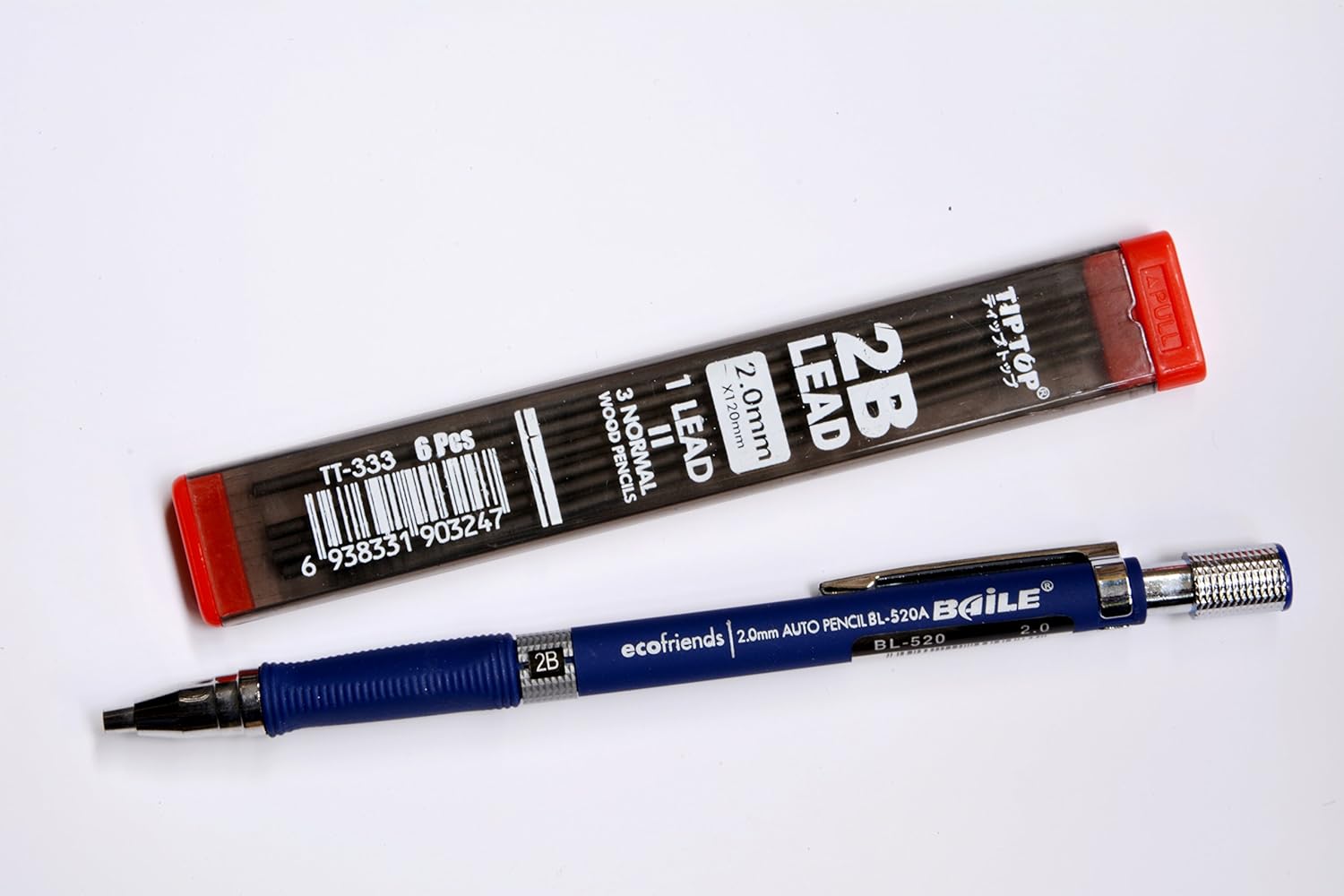 Mechanical Pencil 2mm ,Lead Holder/clutch Pencil Blue