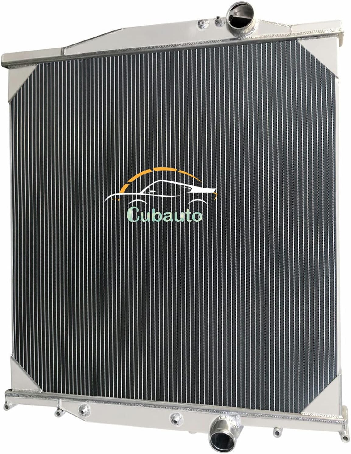 Full Aluminum Radiator Compatible with 2003 06-08 Volvo VNL Base Straight/Tractor Truck 16.1L 10.8L 12.7L/ 2006 2007 Mack vision CXN CHN CXN600 CHN600 3 Row Core Radiators w/Oil Cooler