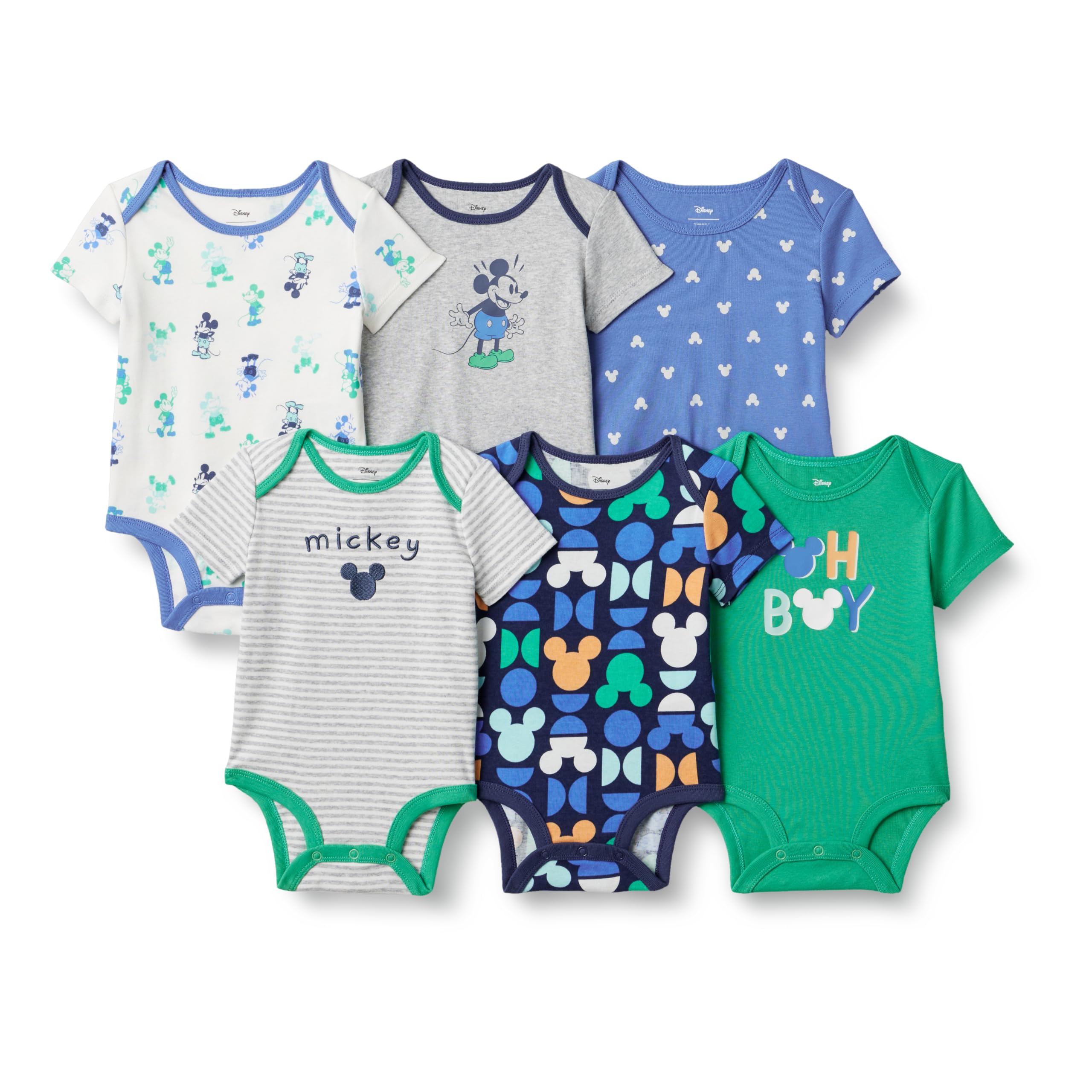 Amazon Essentials Unisex Baby Snug-Fit Cotton Footed Pyjamas — view 19
