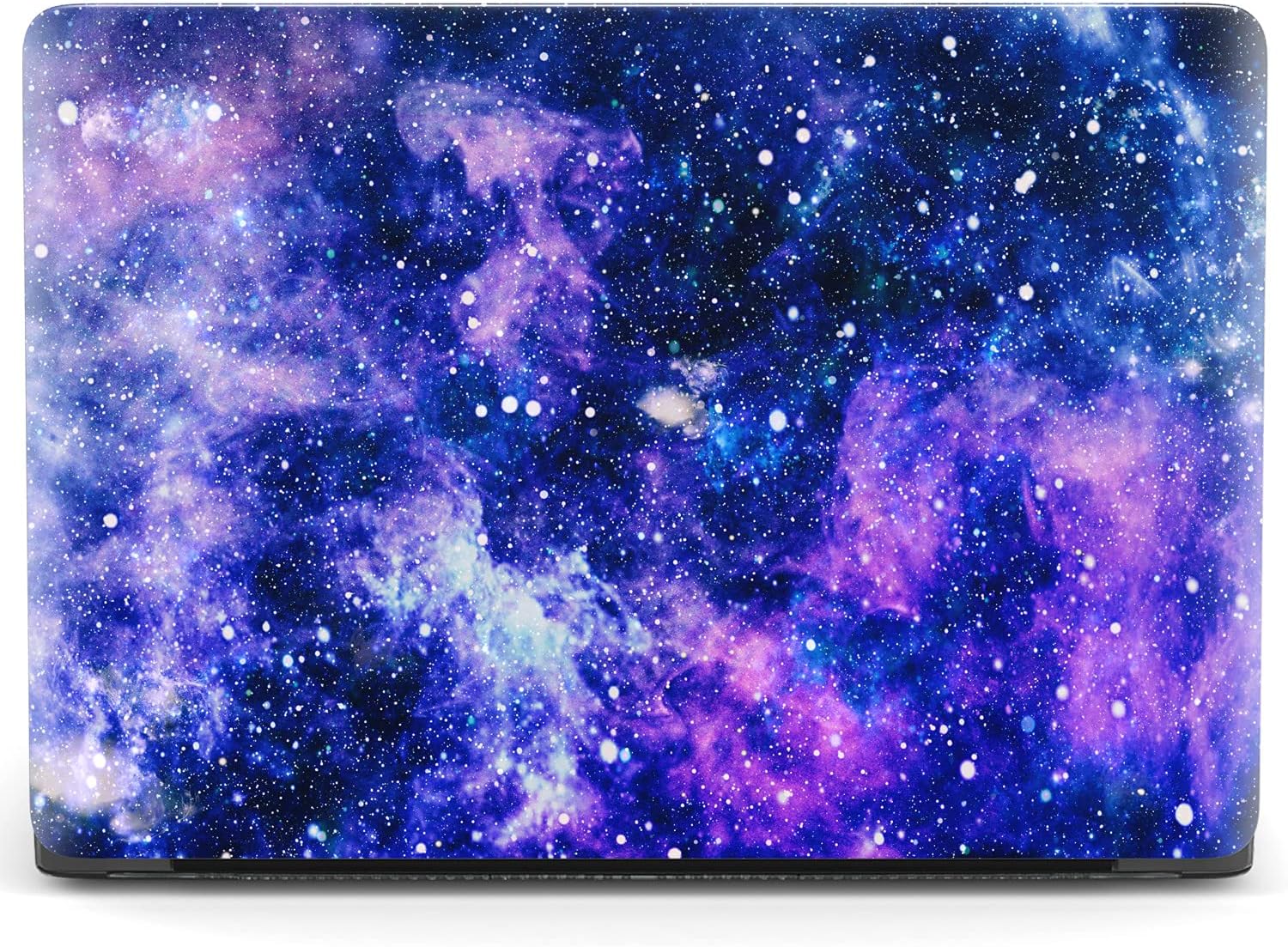 Mertak Hard Case Compatible with MacBook Pro 16 14 Air 15 13 inch M3 M2 M1 Mac 2024 2023 2022 2018 Nebula Purple Cosmic Protective Bright Touch Bar Galaxy Print Cover Laptop Plastic Space Clear