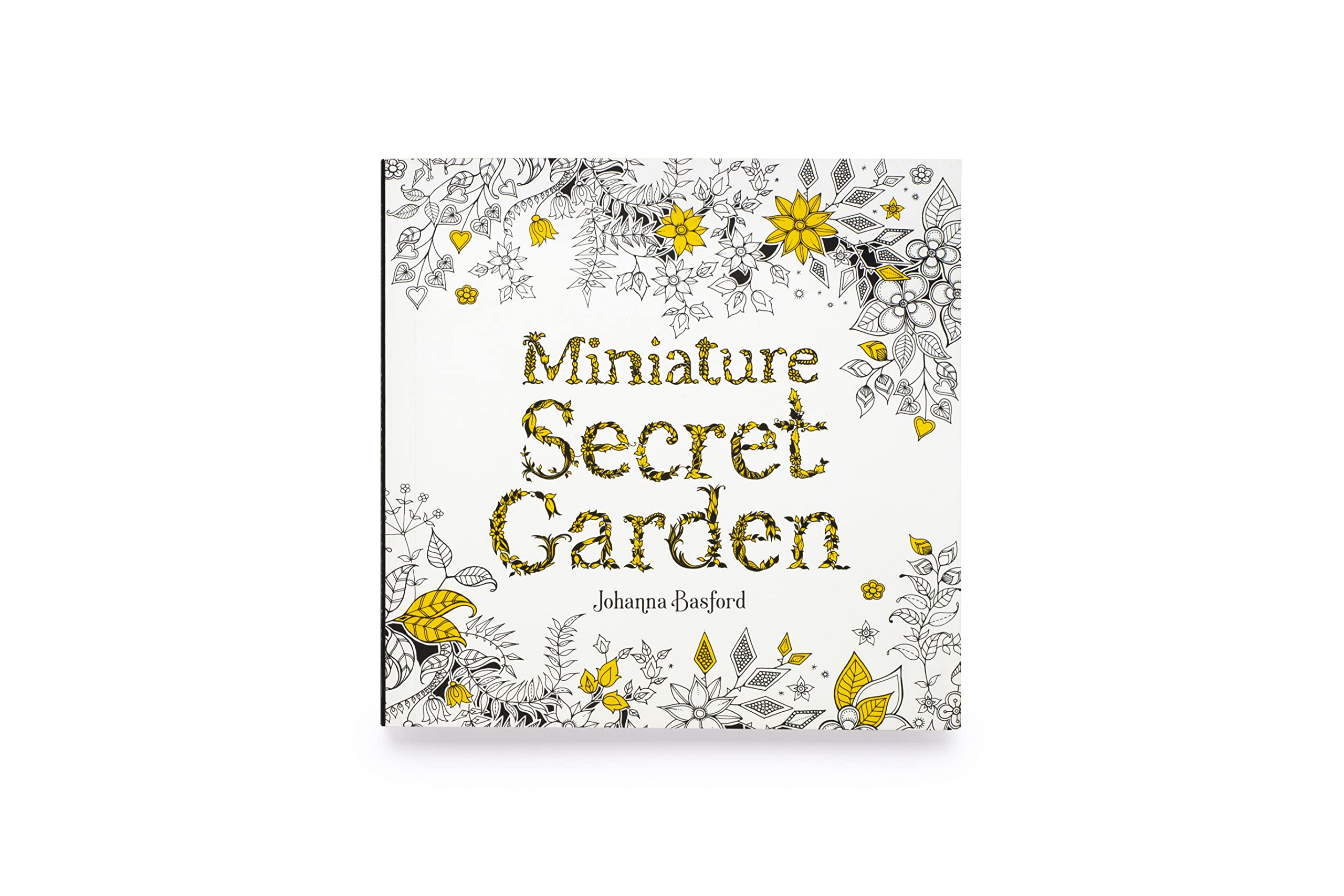 Miniature Secret Garden /anglais: A Pocket-Sized Coloring Book for Adults