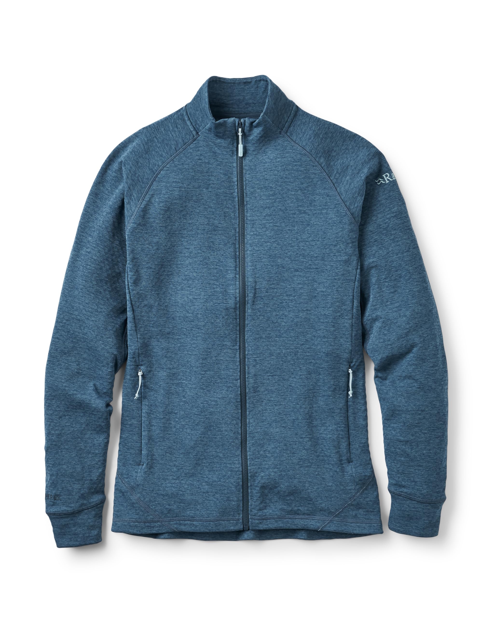 Rab Women's Nexus Jacket - Lightweight Fleece Jacket for Hiking, Trekking, & Climbing - Tempest Blue - 12
