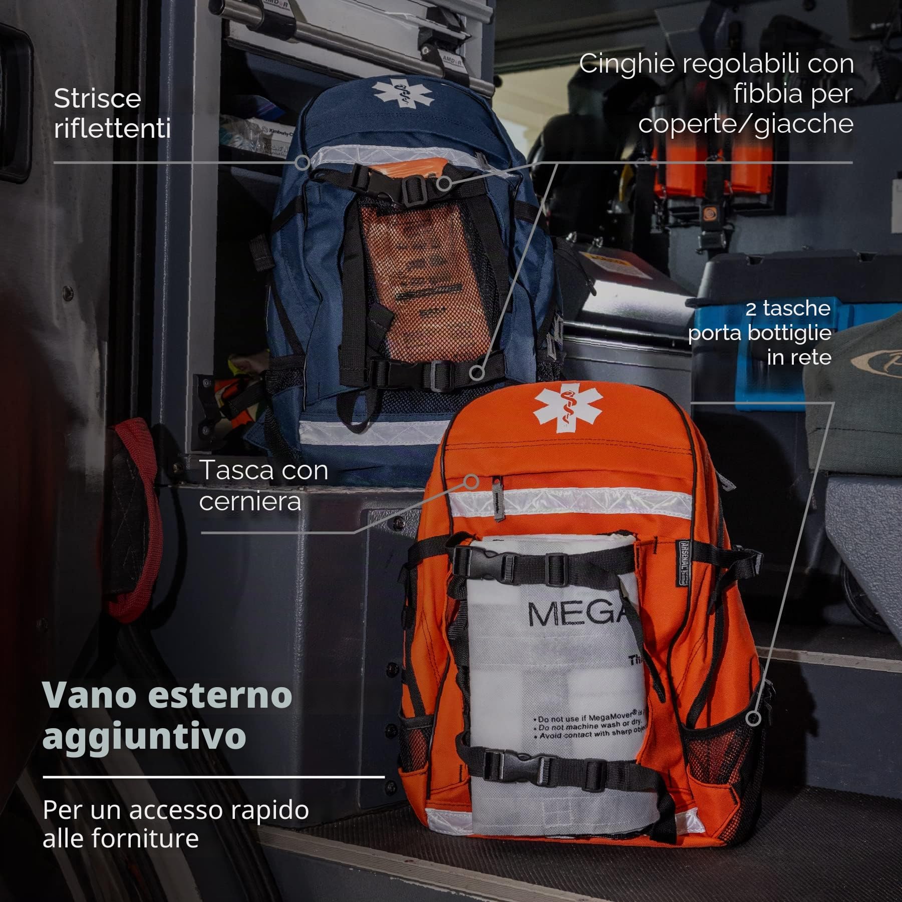 Arsenal 13487 - Zaino medico