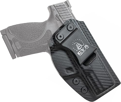 CYA Supply Co. Base IWB Funda de transporte oculta propiedad de veteranos fabricada en Estados Unidos - Compatible