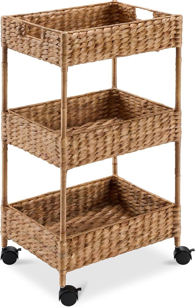 Rolling Wooden Cart
