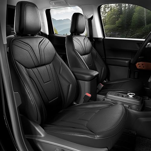para Ford Maverick Fundas para Asientos XL XLT Lariat 2022 2023 2024 2025 2026, Juego Completo de Fundas para Asientos de Coche a Medida, Accesorios