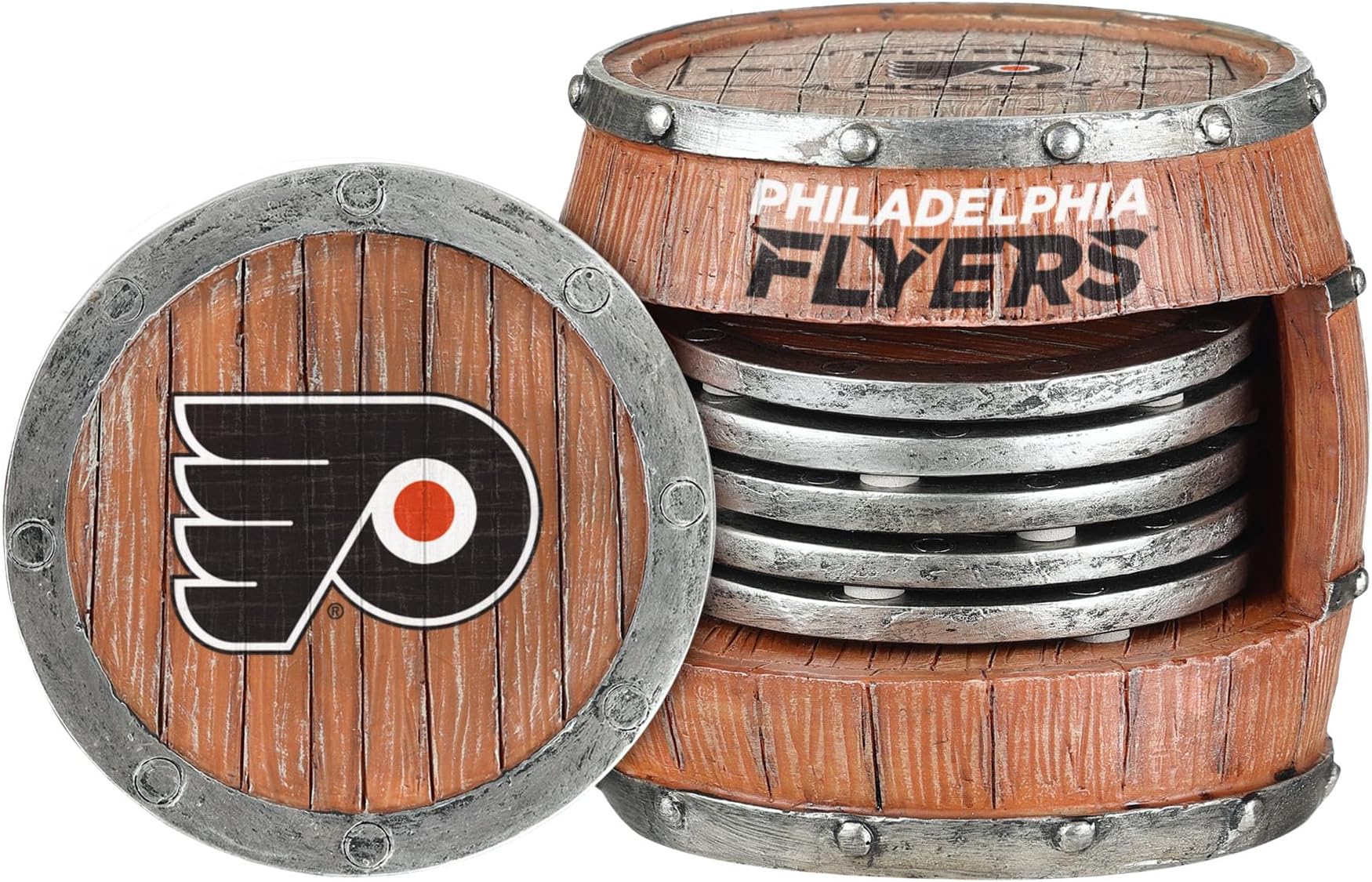 Chicago Blackhawks NHL 5 Pack Barrel Coasters