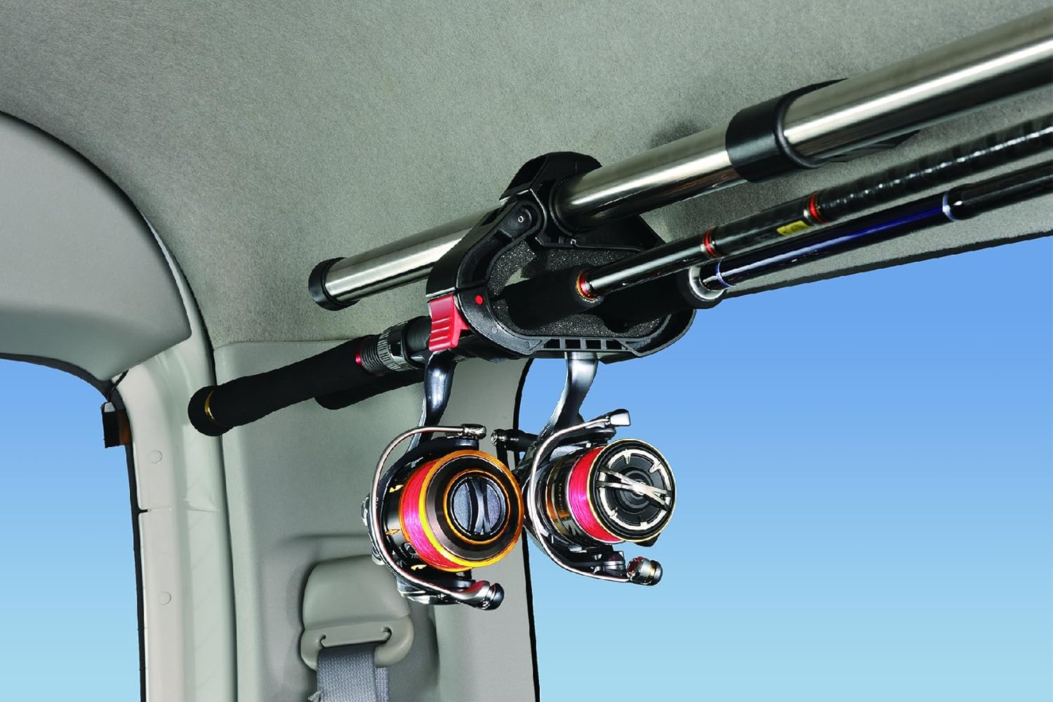 国内正規品 ロッド 積載 車内 収納 Diy ラック カーメイト Ns115 ロッドホルダー サイドバー用 F 25mm Carmate Feitosa Santana Com