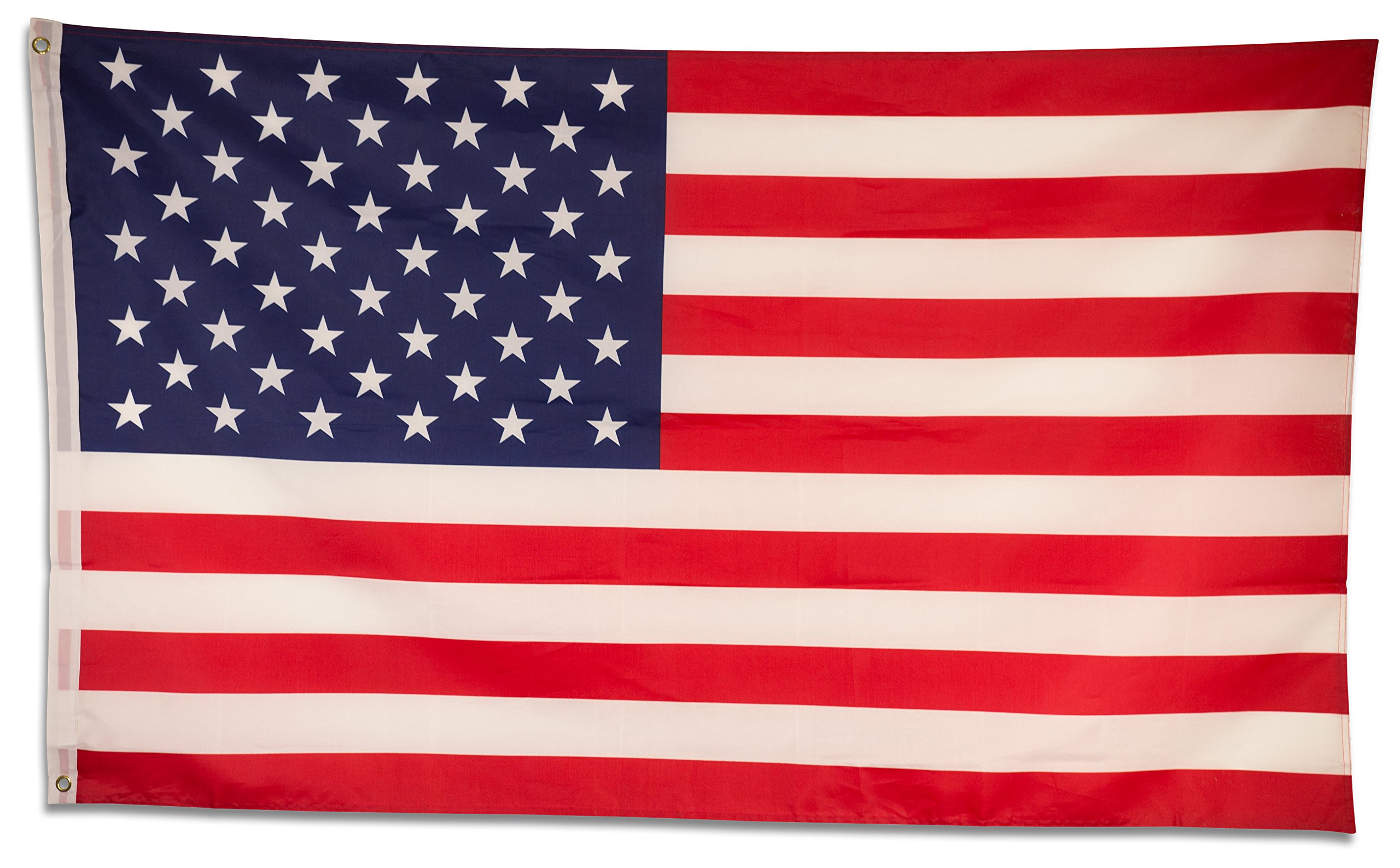 SCAMODA Bundes- und Länderflagge aus wetterfestem Material mit Metallösen, Outdoor Fahne & Flagge (USA) 150x90cm