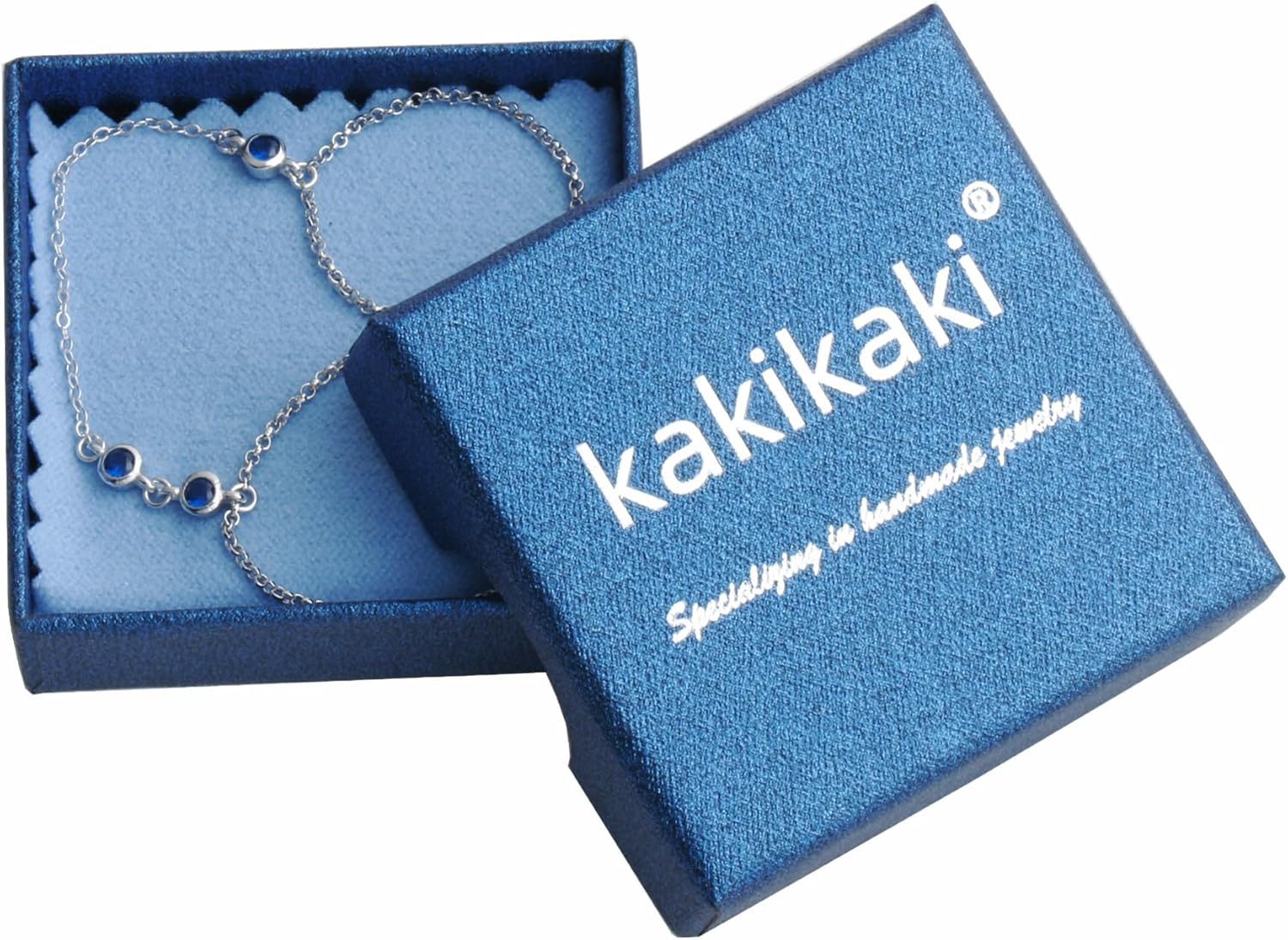 925 Sterling Silver Finger Ring Bracelet Hand Chain for Women, Slave Bracelets 7" to 9" Adjustable - Image 7