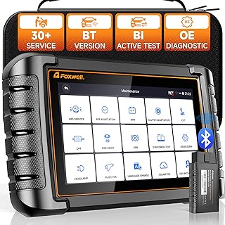Sponsored Ad - FOXWELL BiDirectional Scan Tool NT809BT Bluetooth, 3-Year Free Update 2022 Wireless All System Code Reader ...