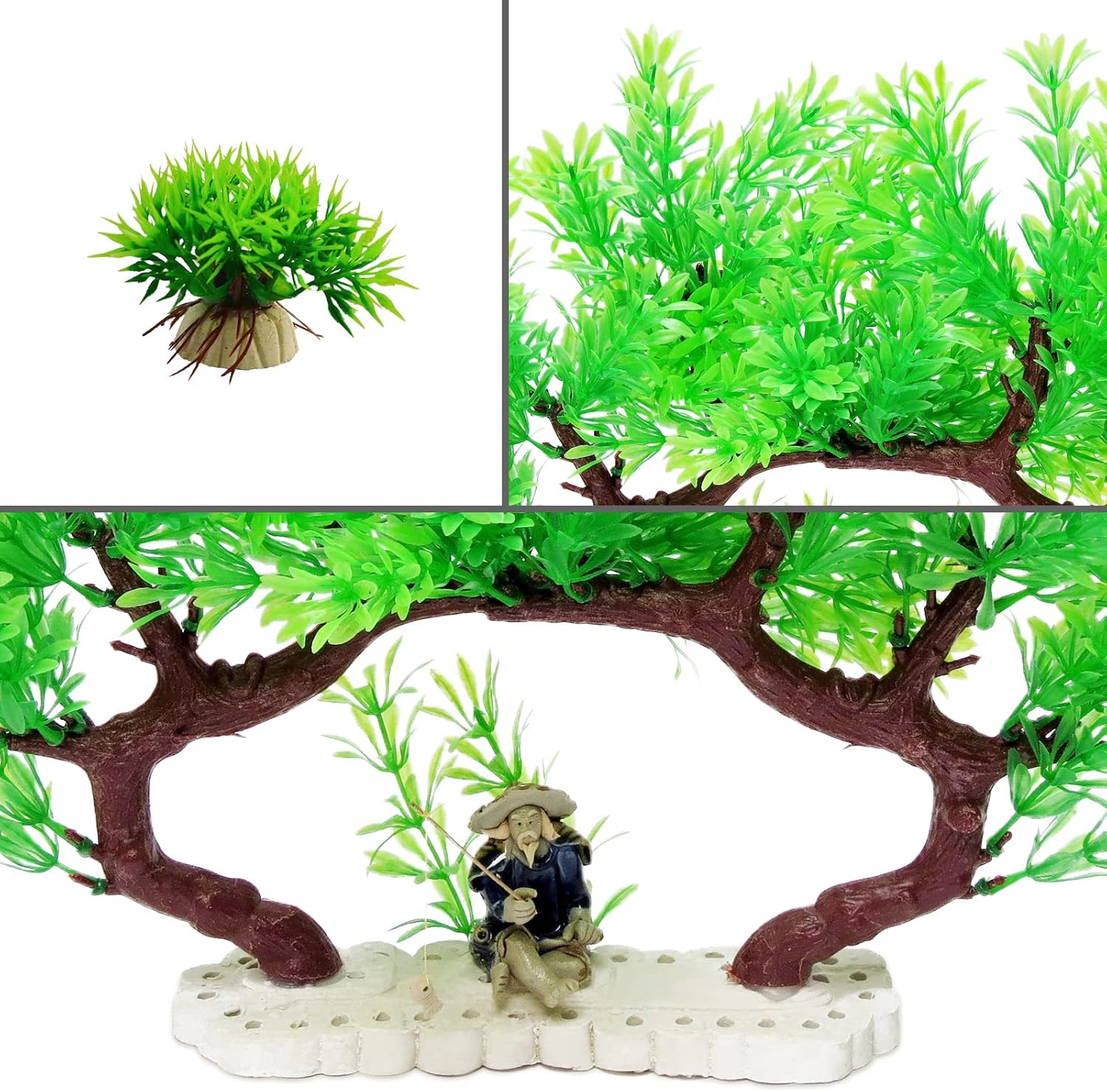 上品な 人工水生植物 水槽デコレーション 水槽装飾 オフィスや家庭のシミュレーション魚槽植物 グリーン Rachelbaptista Com Br