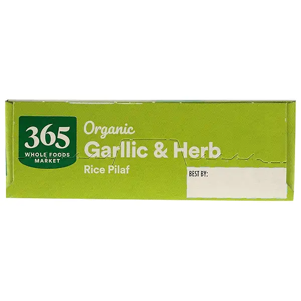 365 by Whole Foods Market, Organic Garlic & Herb Rice Pilaf, 6.1 oz 4