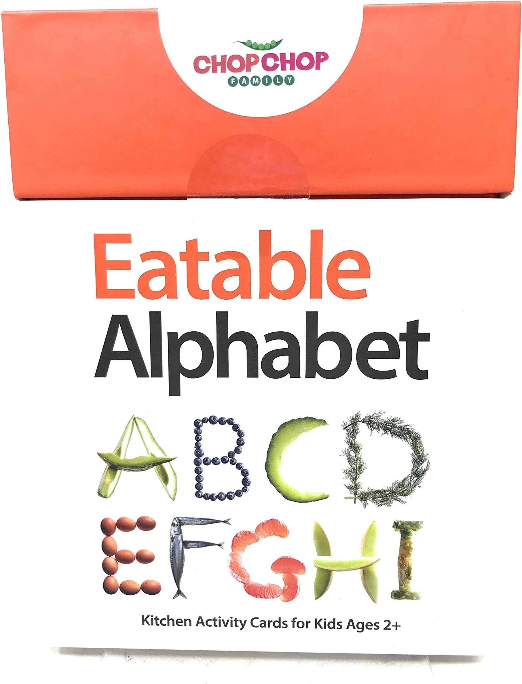 CHOP CHOP Eatable Alphabet Cards, 1 EA