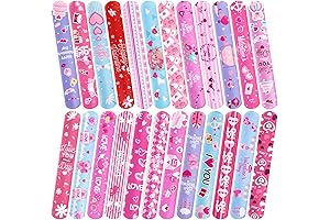 48 Valentine's Day Slap Bracelets