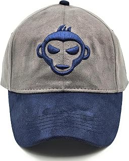 Urban Apes Suede Caps for Mens and Women, Unisex Baseball Cap,Double Colour Cap Price In India