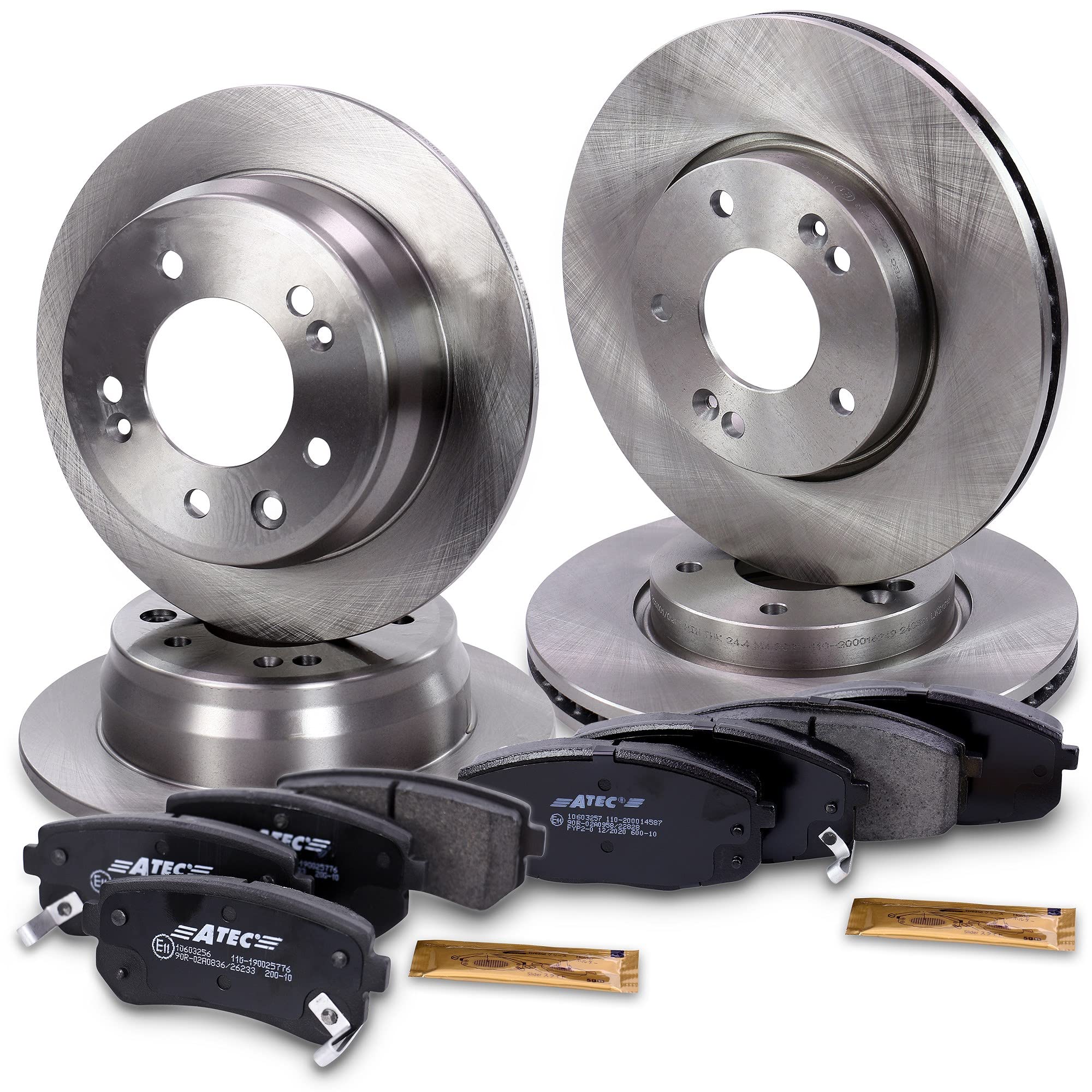 BREMBO Set di freni Coated Disc Line asse anteriore incl. dischi freno anteriori 240 mm