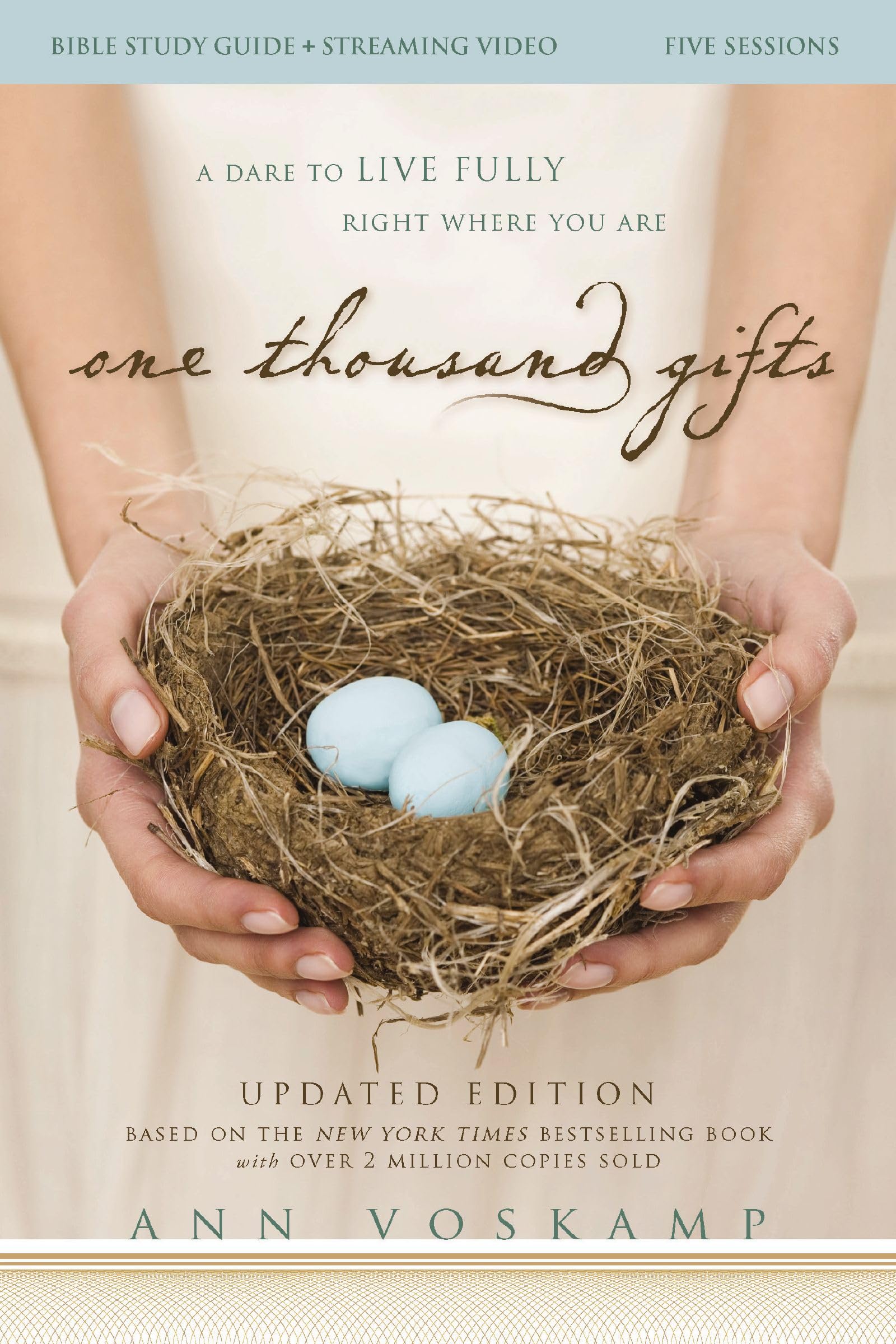 One Thousand Gifts Bible Study Guide Plus Streaming by Ann Voskamp PAPERBACK