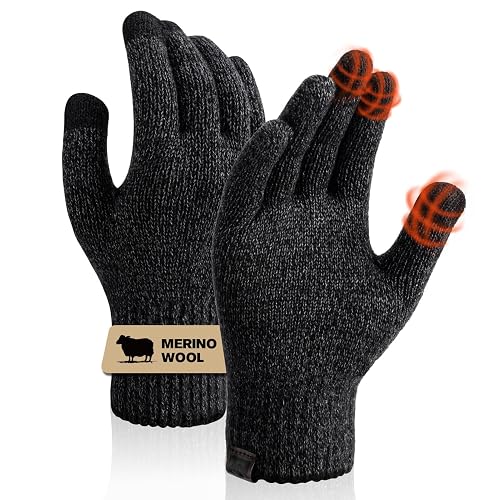 SONORAN Merino Wool Touch Screen Gloves for Hiking