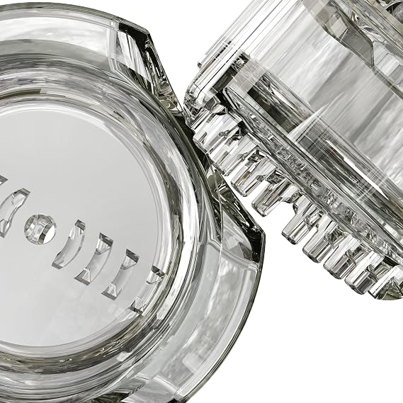 NexTrend Garlic Twister 4th Gen, clear manual garlic mincer for ginger, herbs and nuts