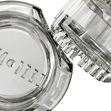 NexTrend Garlic Twister 4th Gen, clear manual garlic mincer for ginger, herbs and nuts