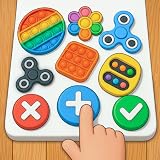 Intercambio de juguetes Fidget, juegos para niños ASMR Pop It 2026