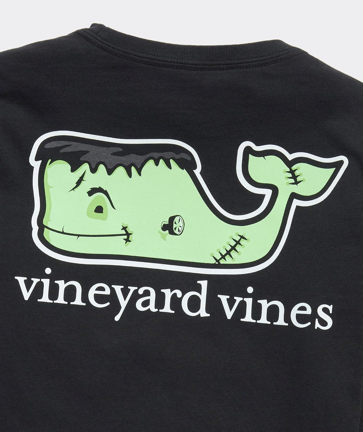 vineyard vines boys Boys' Glow-in-the-dark Franken-whale Long-sleeve Pocket Tee - Image 5