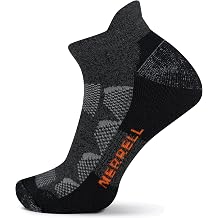 Merrell Mens and Womens MOAB Hiking Midweight Cushion Socks - Unisex Coolmax Moisture Management and Arch Support