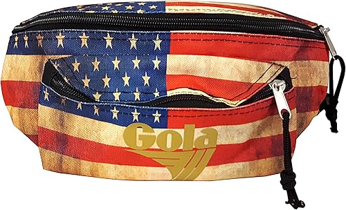 MARSUPIO GOLA GLEESON VINTAGE USA BLAAK/GOLD : Amazon.it: Valigeria