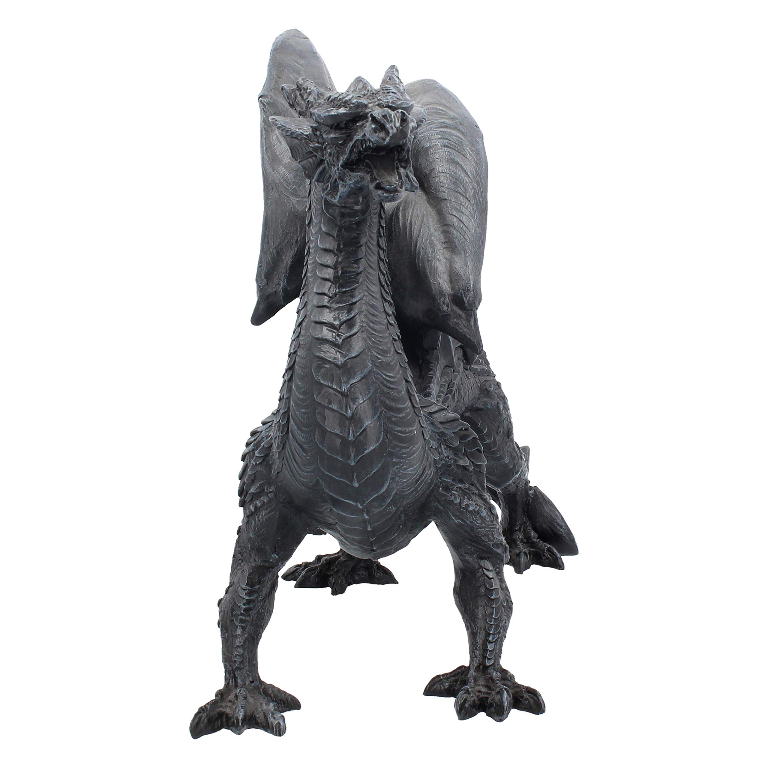 Nemesis Now Dragon Watcher - Figura Decorativa (28,5 cm), Color Negro