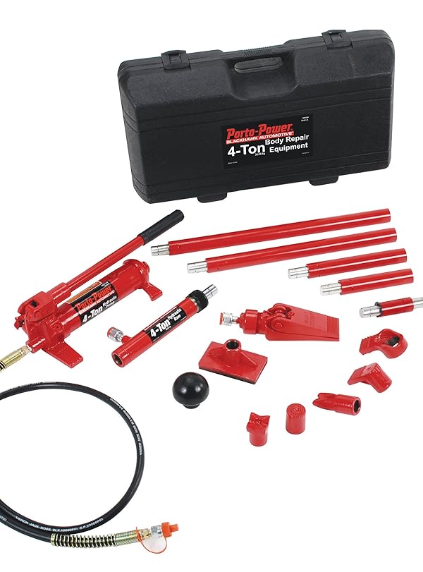 Blackhawk Automotive B65114 Porto-Power Hydraulic Collision Repair Kit - 4 Ton by BLACKHAWK - Used condition - US$275.04