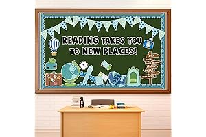 This Reading Adventure Begins Bulletin Board Decorations Set