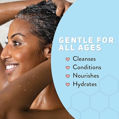 Miniatura 4 de Psoriasis Honey Set de champú y acondicionador renovador, tratamiento diario para cabello seco, ayuda a aliviar los síntomas de eccema, caspa,