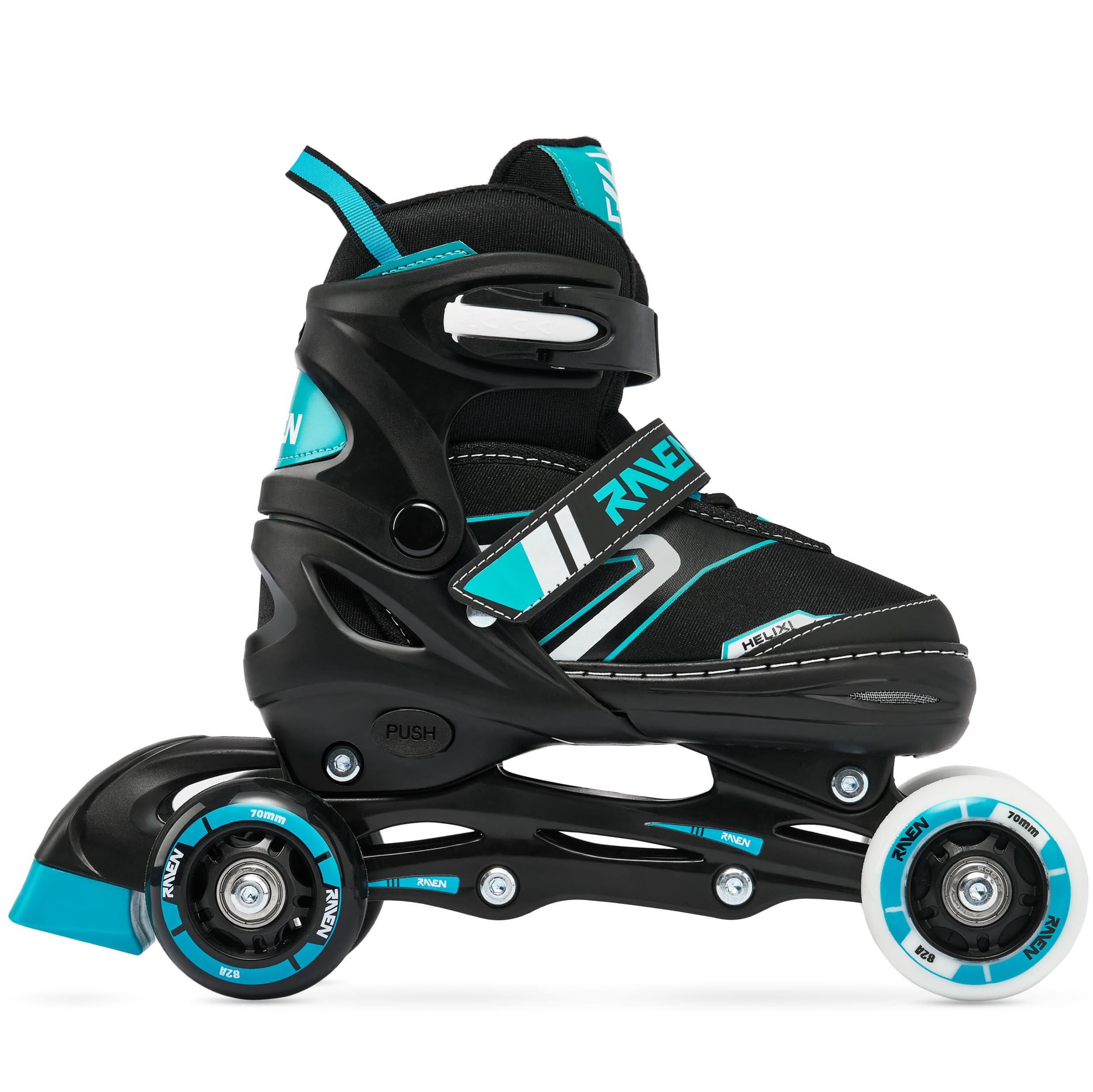 RAVEN Verstellbare 4in1 Inlineskates-Schlittschuhe-Rollschuhe-Triskates Helixi