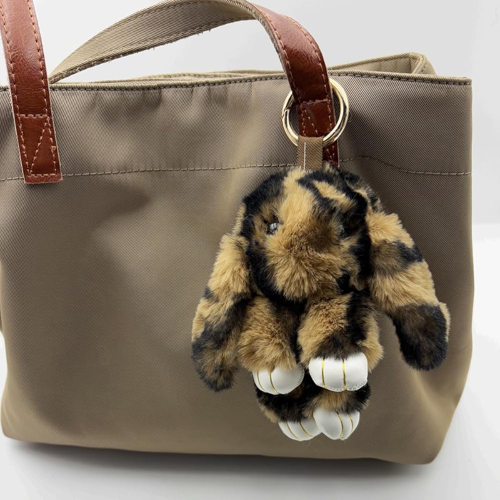 Unpafcxddyig Bunny Keychain Large Cute Rex Rabbit Faux Fur Key Unpafcxddyig Bunny Keychain Large Cute Rex Rabbit Faux Fur Key