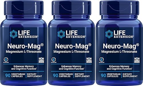 Life Extension Neuro-mag Magnesio L-treonato 90 X 3