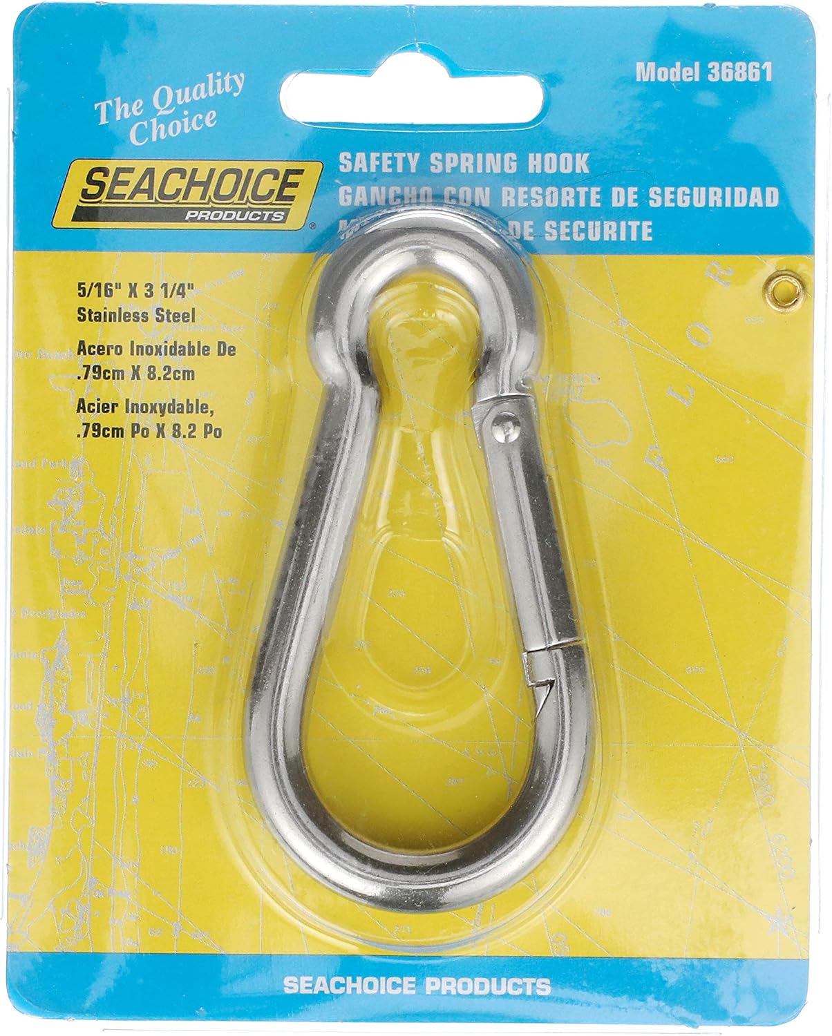 Seachoice Interlocking Safety Spring Hook