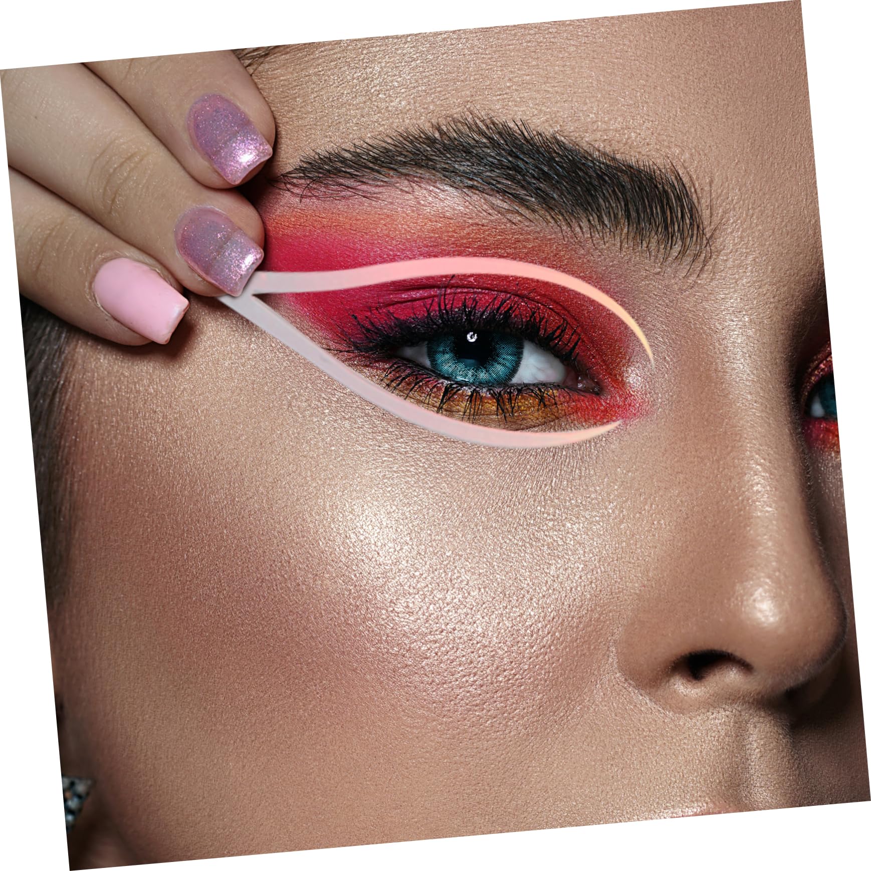 Healeved 20sets Stick Eyeliner Impermeabili Kit Adesivi Per Makeup Facile Applicazione e Decorazione Per e Ragazze Per Occasione